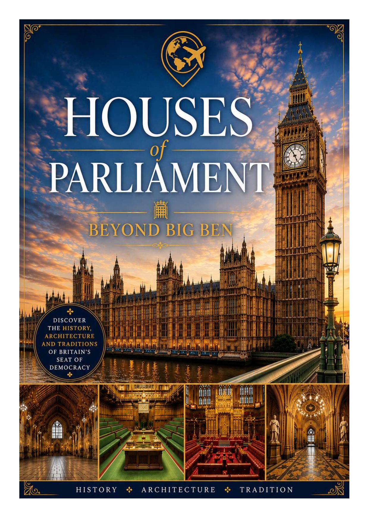 The Houses of Parliament travel guide cover
