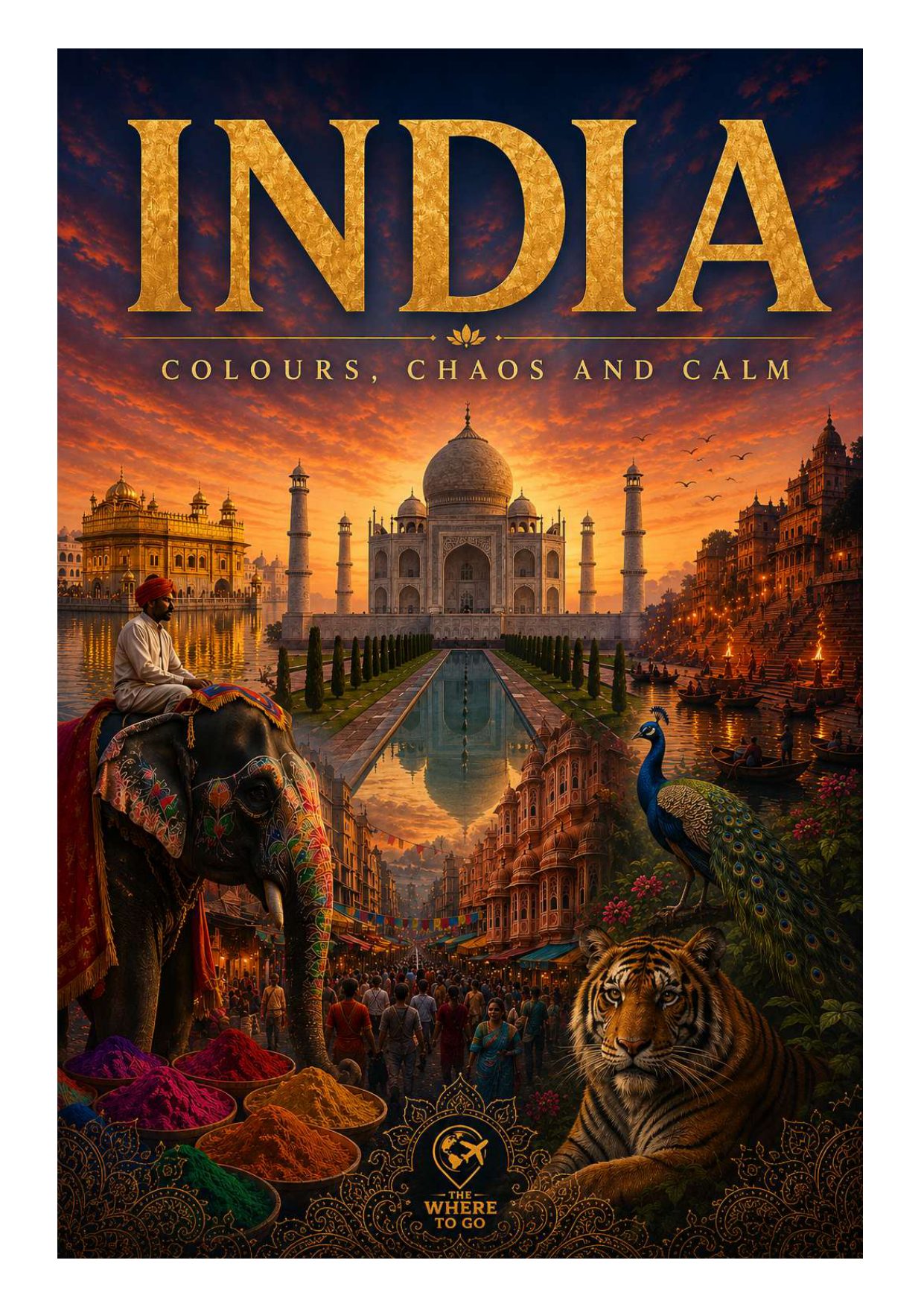 India travel guide cover