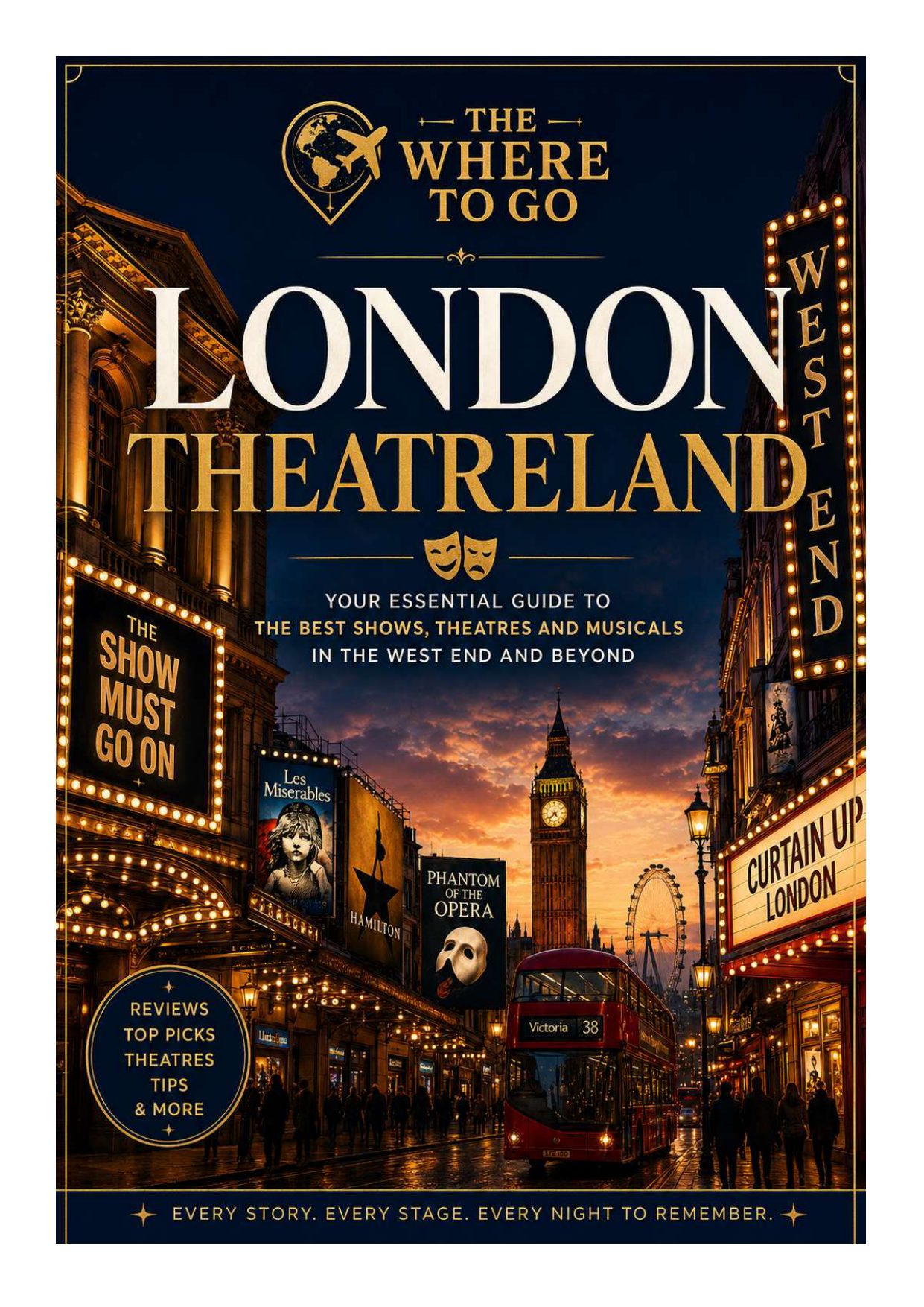 London Theatreland travel guide cover