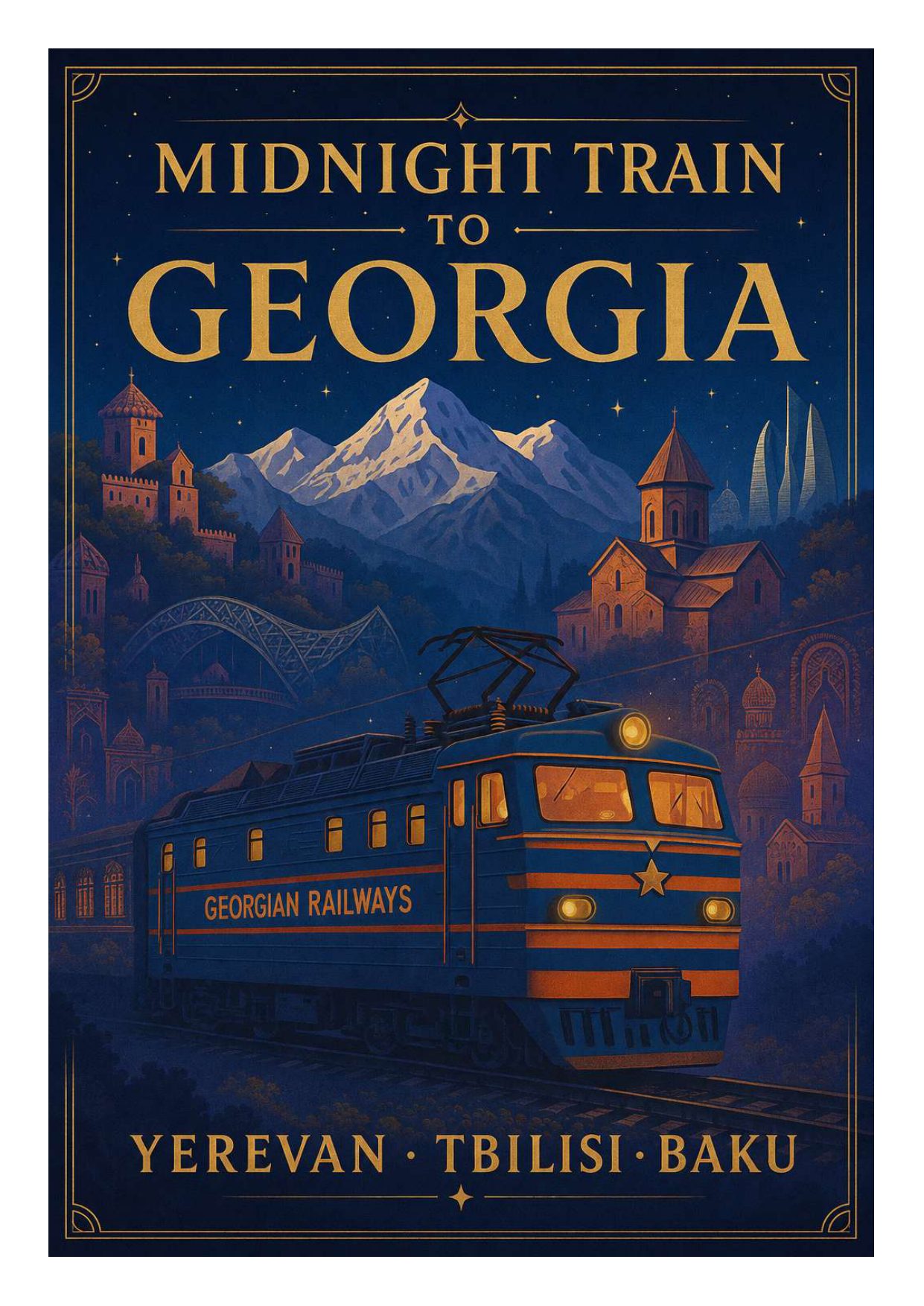 Midnight Train to Georgia travel guide cover