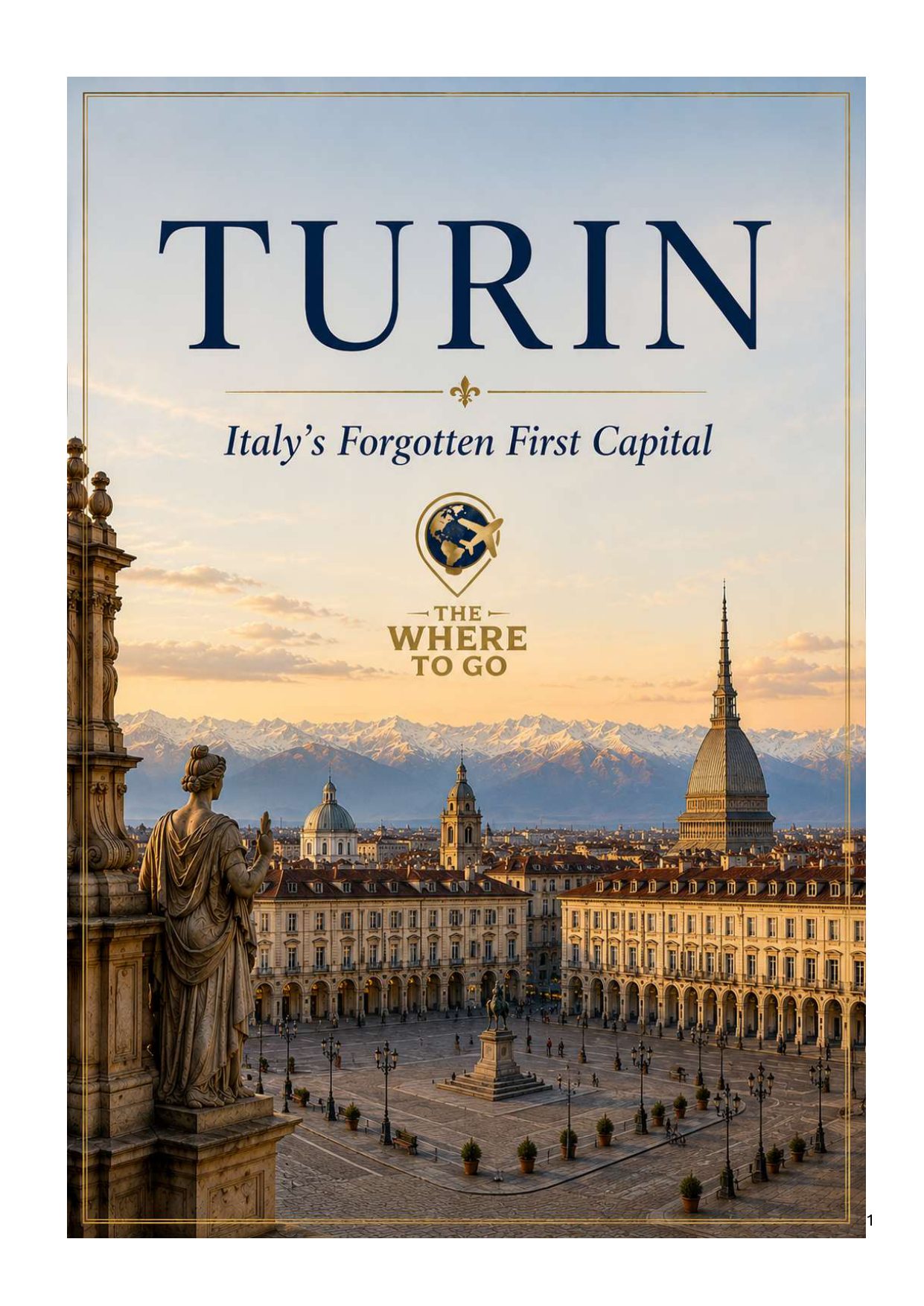 Turin travel guide cover