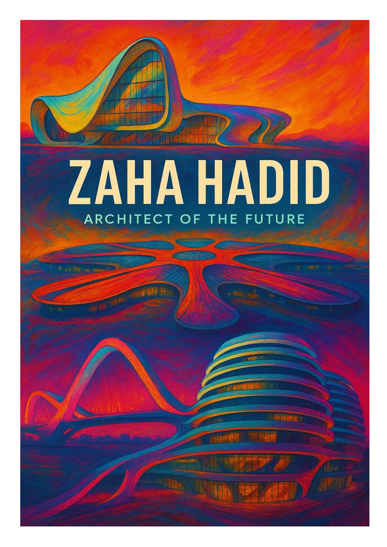 Zaha Hadid travel guide cover