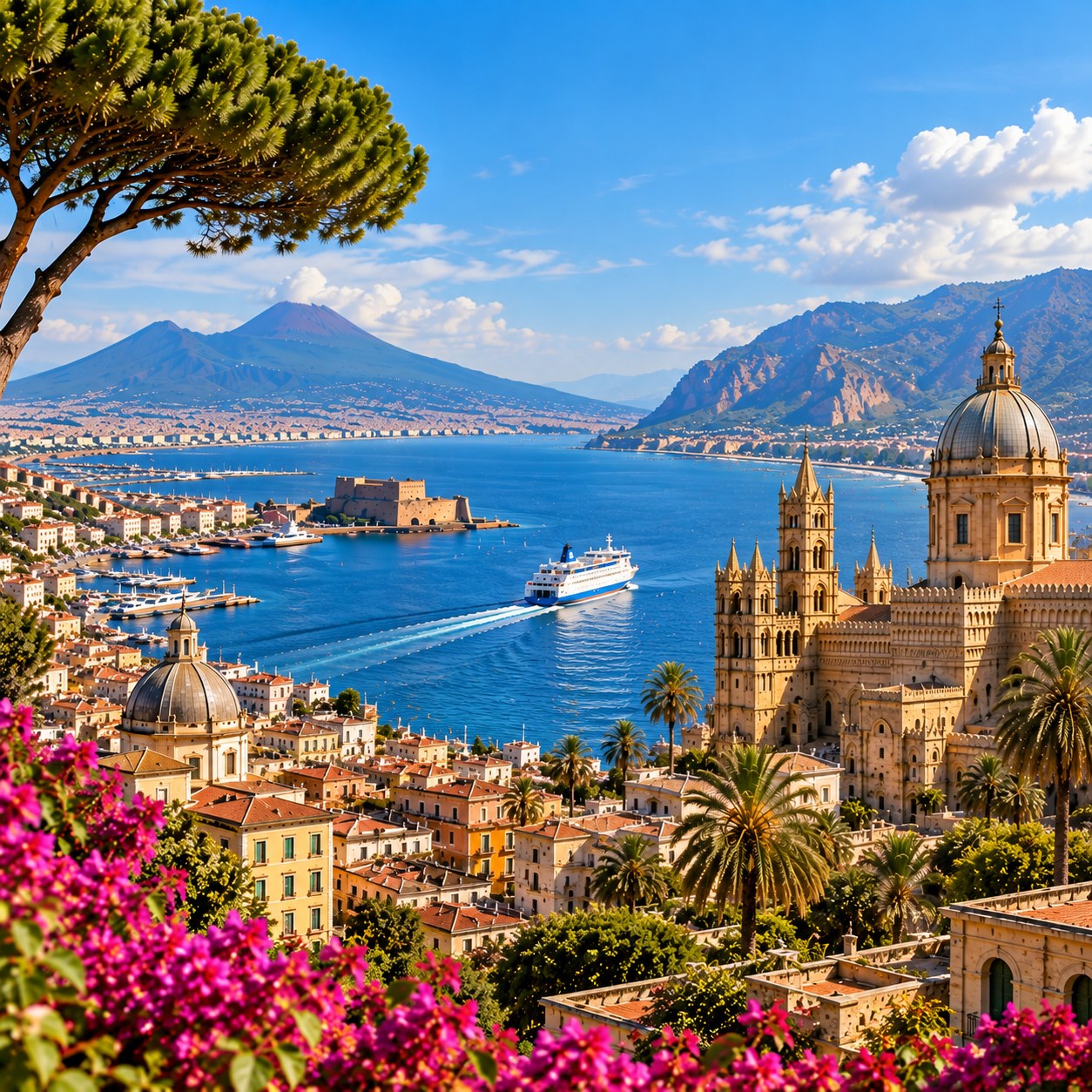 Naples to Palermo