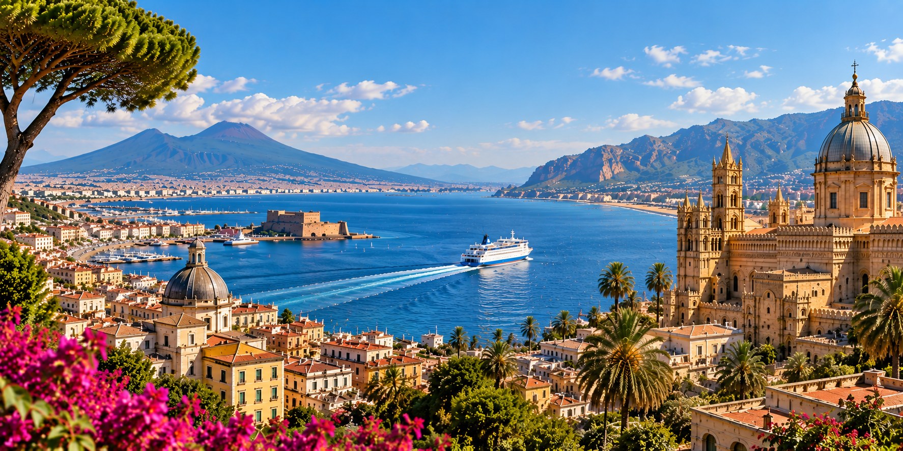 Naples to Palermo
